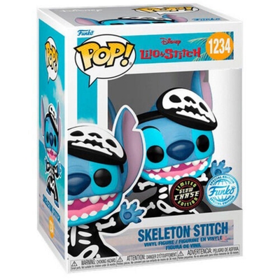 Product Funko Pop! Animation: Lilo & Stitch - Skeleton Stitch #1234 Special Edition (FNK63304) base image