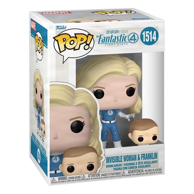 Product Funko Pop! Movies: The Fantastic 4 - Invisible Woman & Franklin #1514 (FNK35831) base image