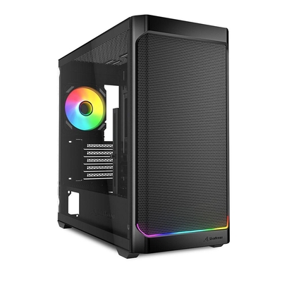 Product Κουτί Η/Υ Sharkoon MK4 RGB (Black, Tempered Glass) base image