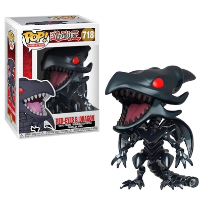 Product Funko Pop! Animation: Yu-Gi-Oh! - Red-Eyes B.Dragon #718 (FNK69258) base image