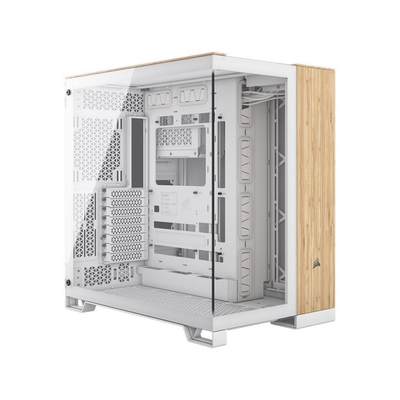 Product Κουτί Η/Υ Corsair Case 6500X Midi Dual Chamber Tempered Glass Bamboo Wood (CC-9011284-WW) base image