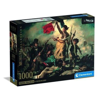 Product Παζλ Clementoni Museum Collection - Delacroix: Liberty Leading the People 1000pcs (39973) base image