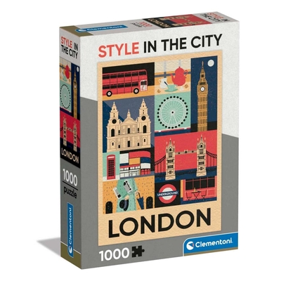 Product Παζλ Clementoni Style in the City Collection - London 1000pcs (39844) base image