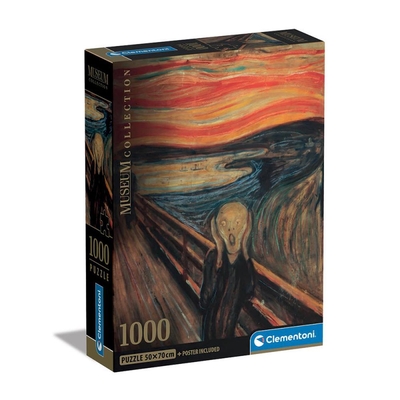 Product Παζλ Clementoni Museum Collection - Munch: The Scream 1000pcs (39791) base image