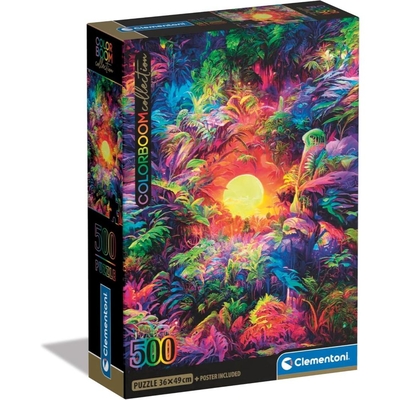 Product Παζλ Clementoni ColorBoom Collection - Psychedelic Jungle Sunrise 500pcs (35530) base image