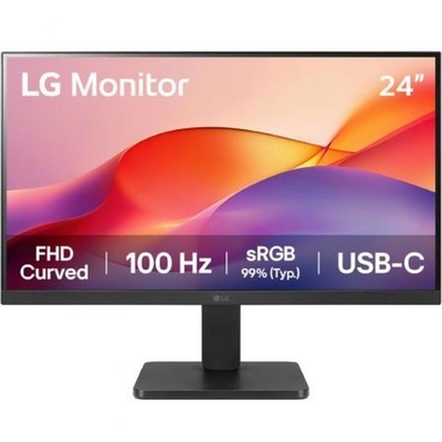 Product Monitor 24" LG 24U421A-B VA FHD HDR Curved base image