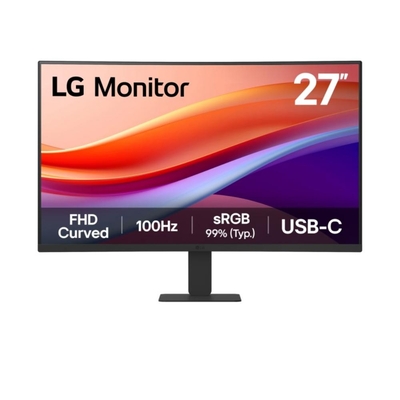 Product Monitor 27'' LG 27U421A-B VA FHD HDR Curved base image