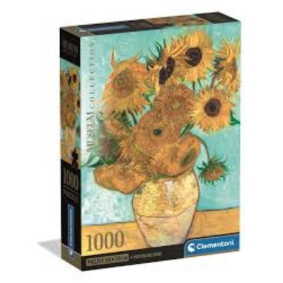 Product Παζλ Clementoni Museum Collection - Van Gogh: Sunflowers 1000pcs (39966) base image