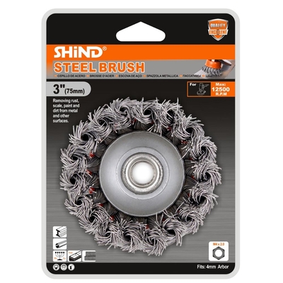 Product Συρματοβουρτσα Shind Γωνιακου Τροχου Στριφτη 75mm (SHI-94931) base image