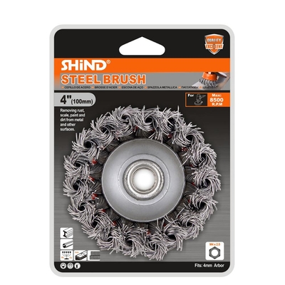 Product Συρματοβουρτσα Shind Γωνιακου Τροχου Στριφτη 100mm (SHI-94932) base image