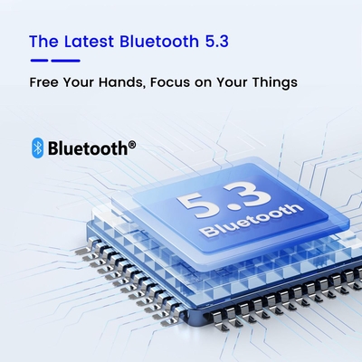 Product Bluetooth Handsfree Blackview BT5.0 ENC+MIC NOISE REDUCTION with CHARGING DOCK Black base image