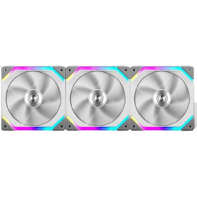 Product Case Fan 12cm Lian Li UNI Fan SL 120 Triple White - aRGB PWM 1900RPM (3pcs) with controller base image
