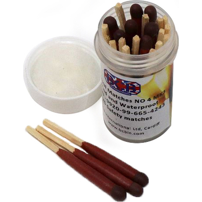Product Αδιάβροχα Σπίρτα Θυέλλης BCB storm matches 25 pcs.CN327A base image