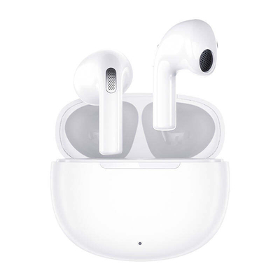 Product Bluetooth Handsfree Qcy T20 TWS Aily Pods White 5.3 220mAh base image
