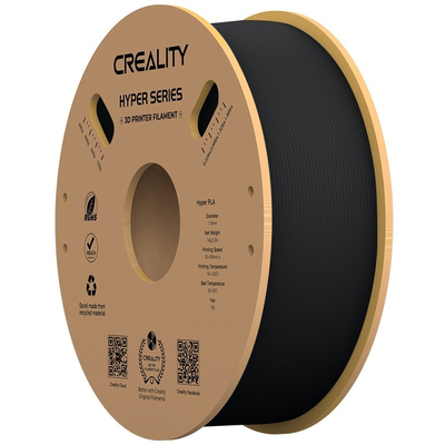 Product 3D Printer Filament Creality Hyper PLA Black High Speed, 1 kg Spool1.75 base image