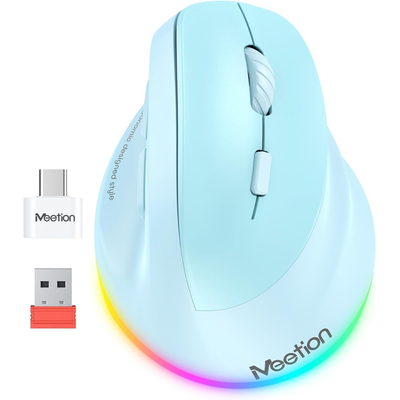 Product Ποντίκι Ασύρματο Meetion MT-BTM010R Δεξί Εργονομικό Ποντίκι Μπλε base image