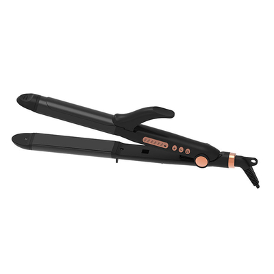 Product Ισιωτική και Ψαλίδι μαλλιών Primo PRHS-40255 "Professinal Salon Series" Μαύρη-Rose gold base image