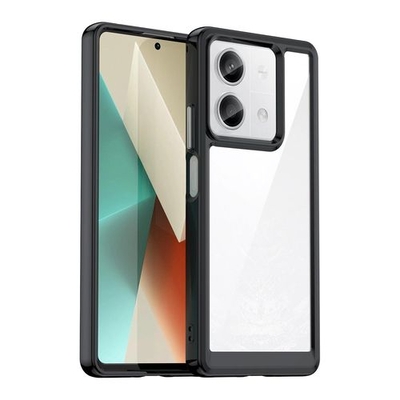 Product Θήκη Κινητού Hurtel Outer Space With Gel Frame - Xiaomi Redmi Note 13 Pro+ - Black base image