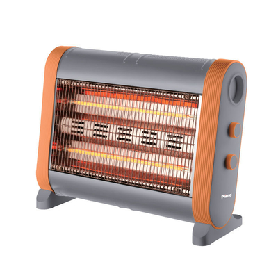 Product Θερμάστρα Primo Carbon PRQH-81102 Γκρί/Πορτοκαλί 1600W base image