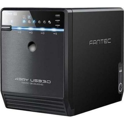 Product Θήκη Για Σκληρούς Δίσκους 3,5'' Fantec QB-35US3-6G black 4x3,5 SATA HDD USB3.0 eSATA base image