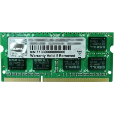 Product Μνήμη RAM Φορητού DDR3 1600 4GB G.Skill SQ base image