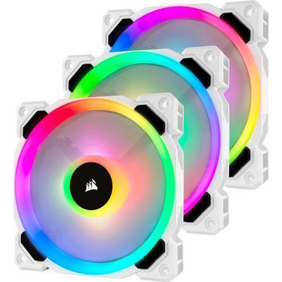 Product Case Fan 12cm Corsair LL120 white 3p RGB base image