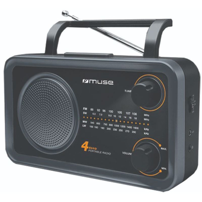 Product Ραδιόφωνο Muse M-06DS Μπαταρίας-Ρεύματος Αναλογικό base image