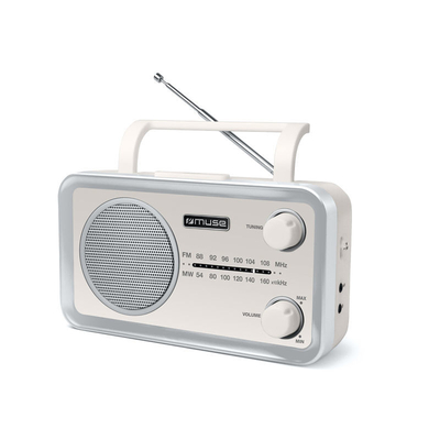 Product Φορητό Ραδιόφωνο Muse MF-060 SC Μπαταρίας-Ρεύματος Αναλογικό Κρεμ base image