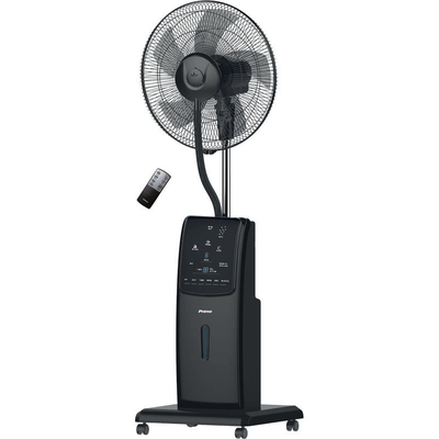 Product Ανεμιστήρας Υδρονέφωσης Primo Mist Fan PRMF-80413 16'' 40εκ. Με Τηλεχειριστήριο Μαύρος base image
