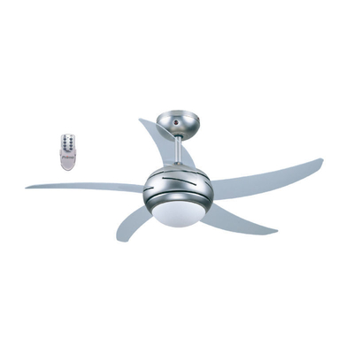 Product Ανεμιστήρας Οροφής Primo PRCF-80282 44'' 110εκ. Με Τηλεχειριστήριο 1Φως 5Φτερά Διάφανα base image