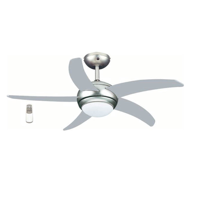 Product Ανεμιστήρας Οροφής Primo PRCF-80425 44'' 110εκ. Με Τηλεχειριστήριο Φως 5Φτερά Ασημί base image