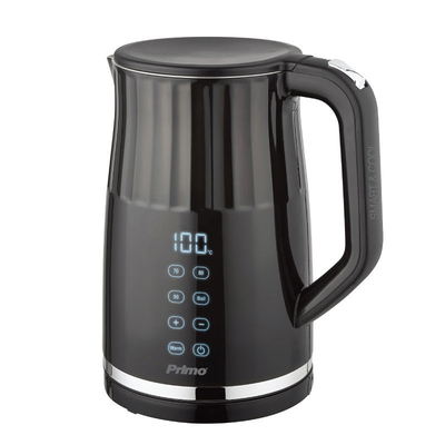 Product Βραστήρας Primo PRCK-40429 1.7L 2200W Digital Ανοξείδωτος Cool touch Μαύρος base image