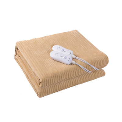 Product Ηλεκτρικό Επίστρωμα Primo PREB-81082 Διπλό 160x140cm Stripe Flannel Μπέζ base image
