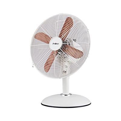 Product Ανεμιστήρας Επιτραπέζιος Primo PRΤF-80621 12'' Λευκό - Ξύλο base image