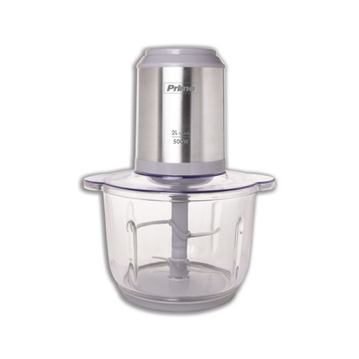 Product Πολυκόπτης Primo PRFC-40486 500W 2L με γυάλινο μπωλ inox/γκρι base image
