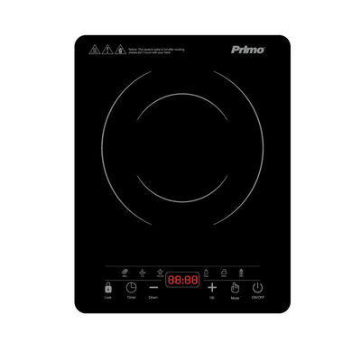 Product Επαγωγική Εστία Μονή Primo PRIC-40300 2000W Με πάνελ αφής 28Χ35εκ. Υάλινη Μαύρη base image