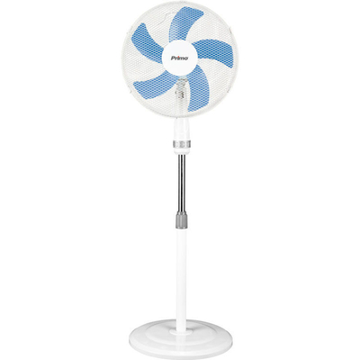 Product Ανεμιστήρας Ορθοστάτης Primo PRSF-80447 16'' 40εκ. Λευκό - Μπλε base image