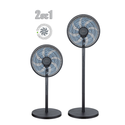 Product Ανεμιστήρας Ορθοστάτης Primo PRSF-80605 16'' Μαύρο 2 ΣΕ 1 base image