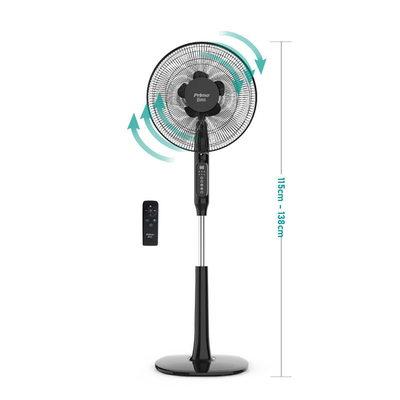 Product Ανεμιστήρας Ορθοστάτης Primo PRSF-80615D 16'' Με Τηλεχειριστήριο Μαύρος base image