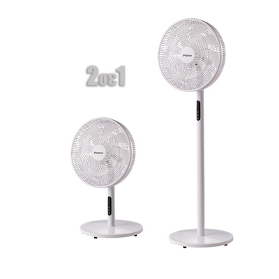 Product Ανεμιστήρας Ορθοστάτης Primo PRSF-80645 16'' Με Τηλεχειριστήριο 9Φτερά Λευκός 2 σε 1 base image