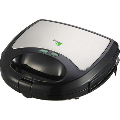 Product Τοστιέρα Primo PRSM-40244 2Θέσεων Aποσπώμενες κεραμικές πλάκες "Marble" Μαύρη-Inox base image
