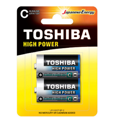 Product Μπαταρίες Αλκαλικές Toshiba C - LR14GCP BP-2 base image