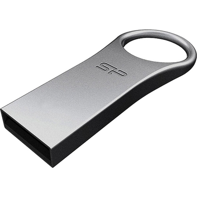 Product USB Flash 16GB Silicon Power Firma F80, USB 2.0, Silver base image