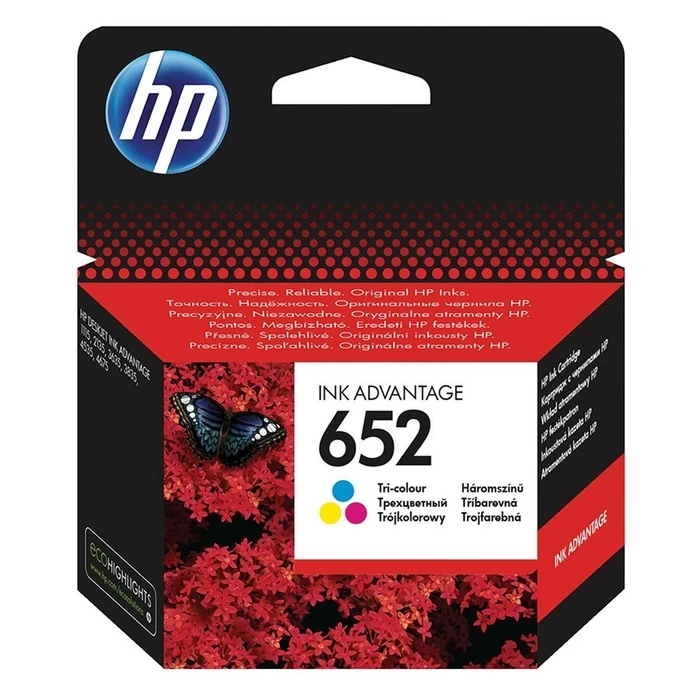 HP Μελάνι Inkjet No 652 Tri colour