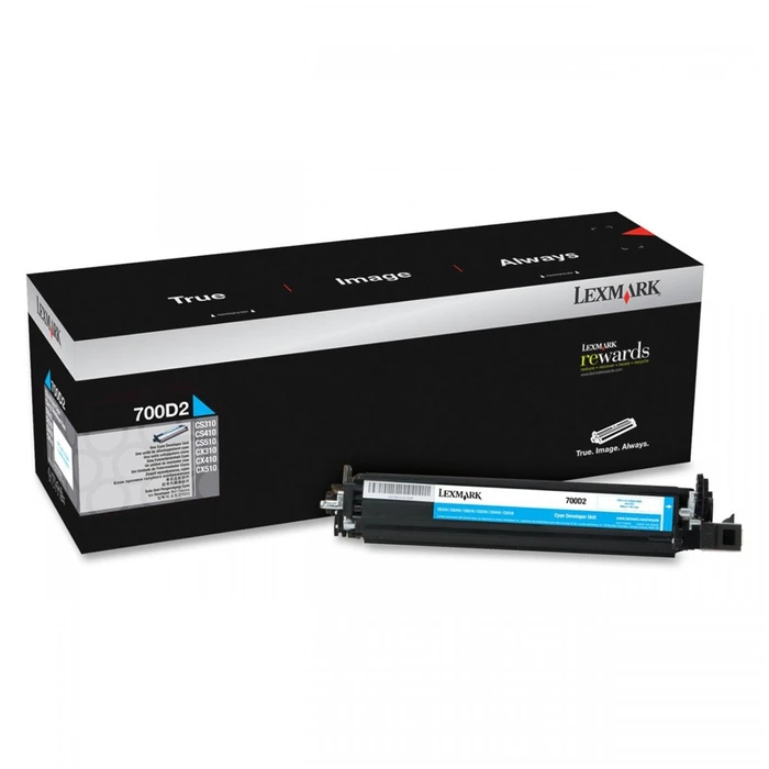Drum Lexmark 700D2 DEVELOPER UNIT CYAN (40k) (70C0D20)