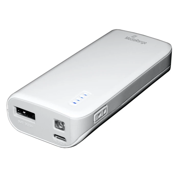 Power Bank MediaRange 5.200mAh with Built-in torch (MR751)