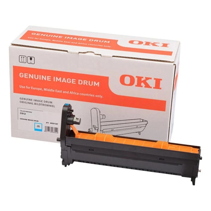 Drum Oki C612 CYAN 30K (46507307) (Oki-C612-CEP)