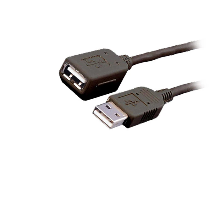 Καλώδιο USB MediaRange 2.0 Extension AM/AF 5.0M Black (MRCS108)