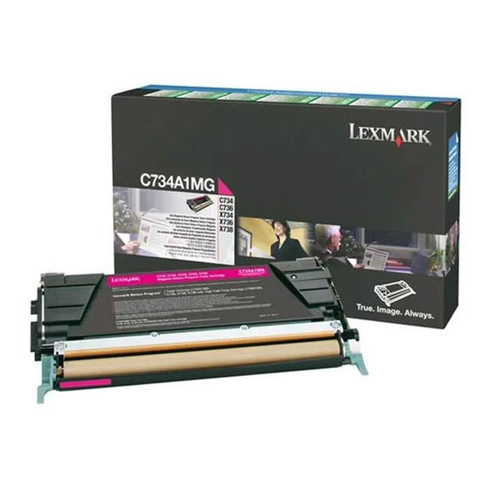 Lexmark Toner Magenta 6K C734A1M