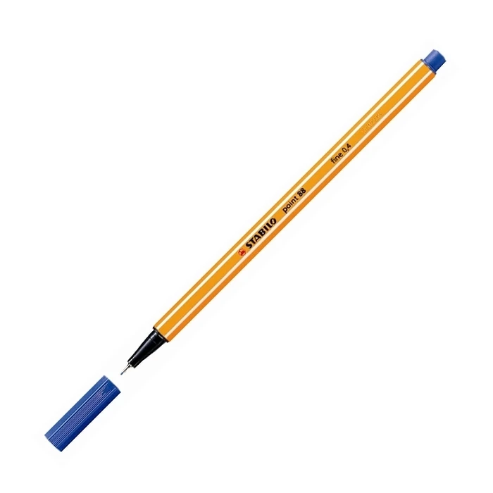 Μαρκαδόρος Σχεδίου Stabilo Point 88 No.41 0.4 mm (Μπλε) (88/41)